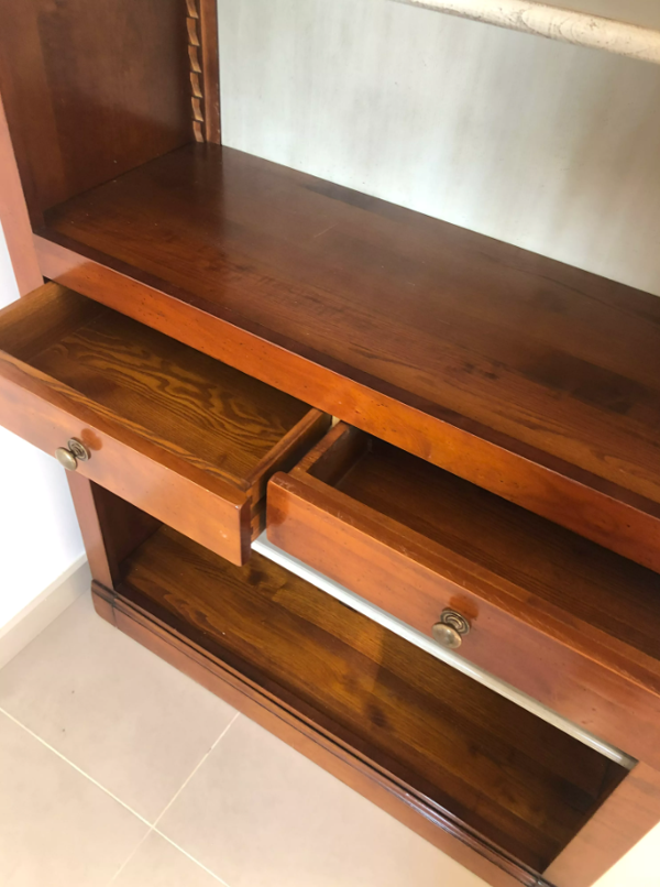 Bibliothèque Symphonie Merisier