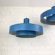 Paire de suspensions Equator bleues par Jo Hammerborg pour Fog & Mørup, 1968