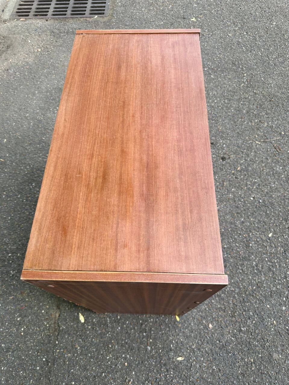 Armoire de rangement à chaussures, commode scandinave en bois, 1970