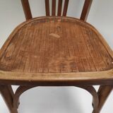Beech wood bistro chair