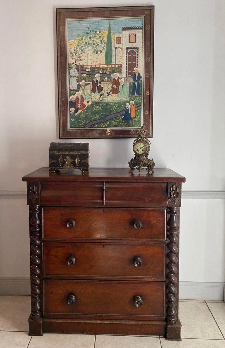 Commode anglaise, style victorien, xixème