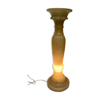 Alabaster light column