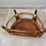 Rattan plant holder