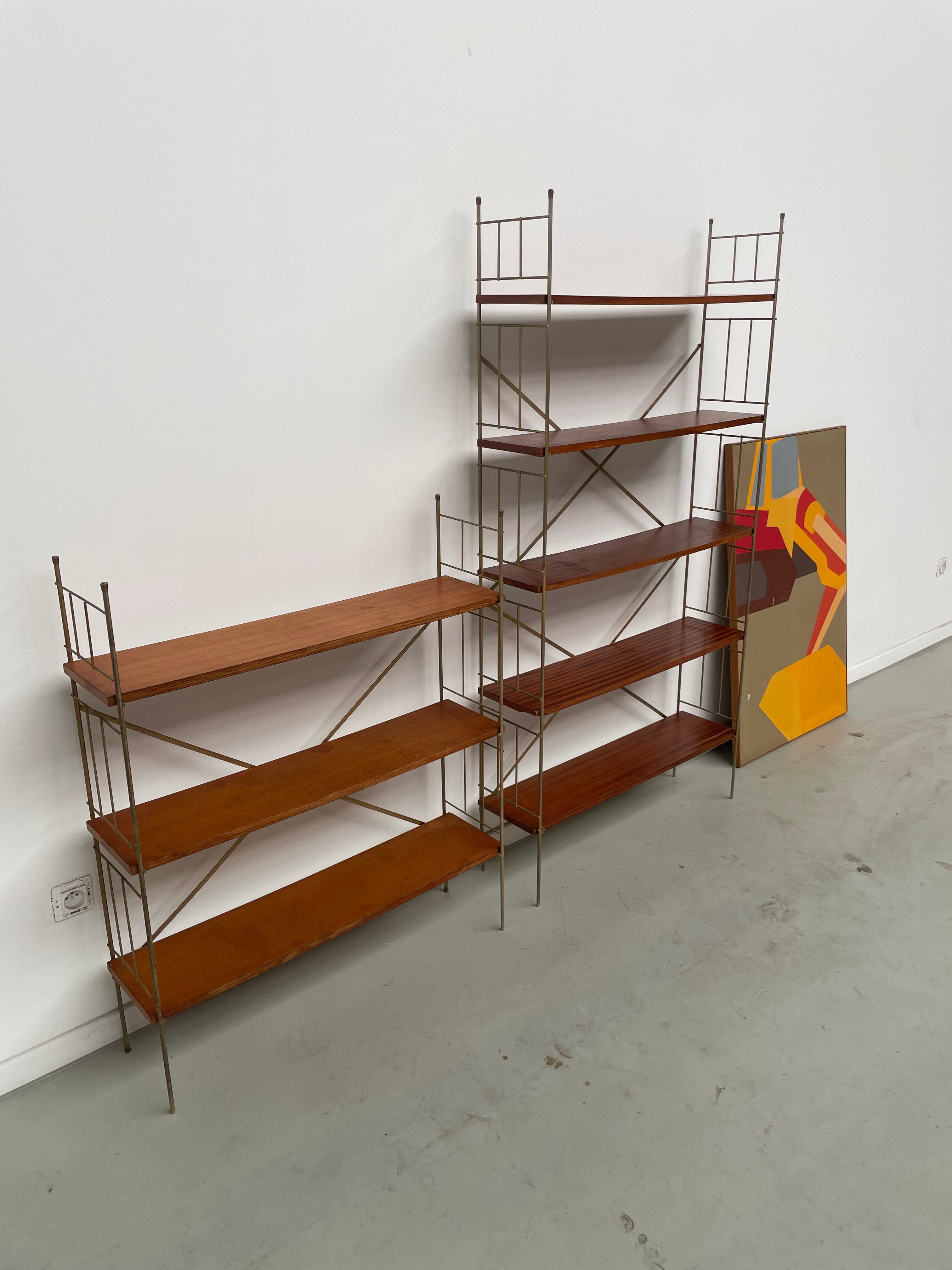 Pair shelves 60s