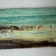 Small old oil painting "beach"