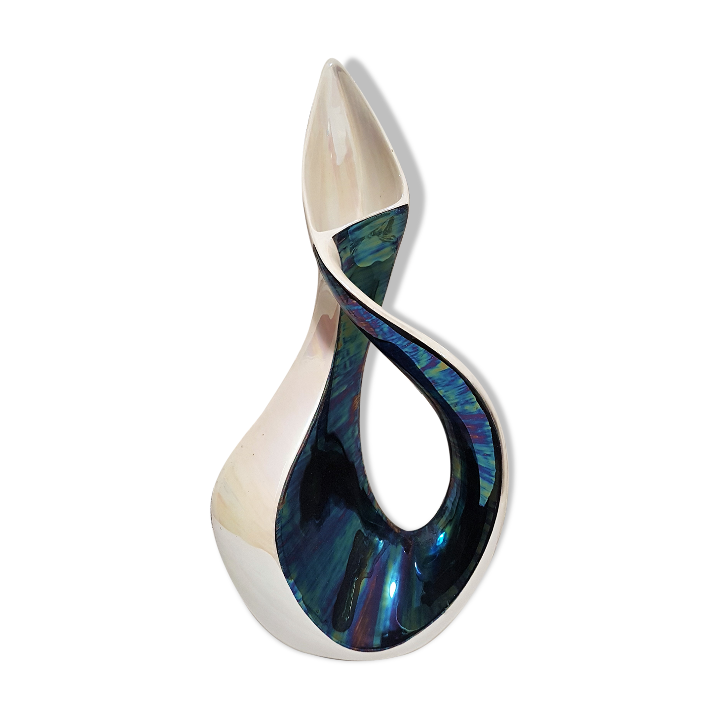 Ceramic art deco vase