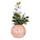 Art Deco revival pink vase - 1980's