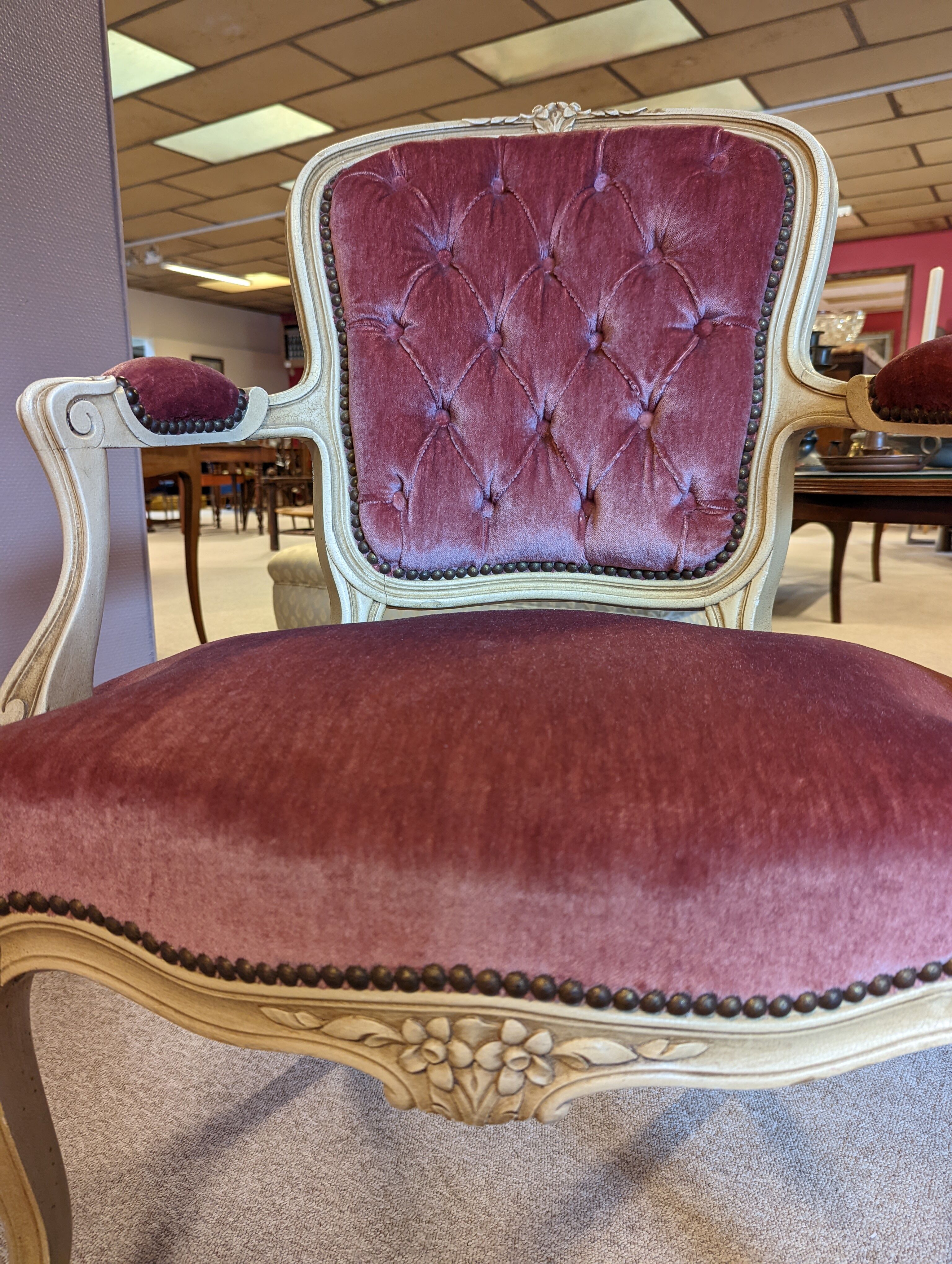 Pair of Louis XV armchairs