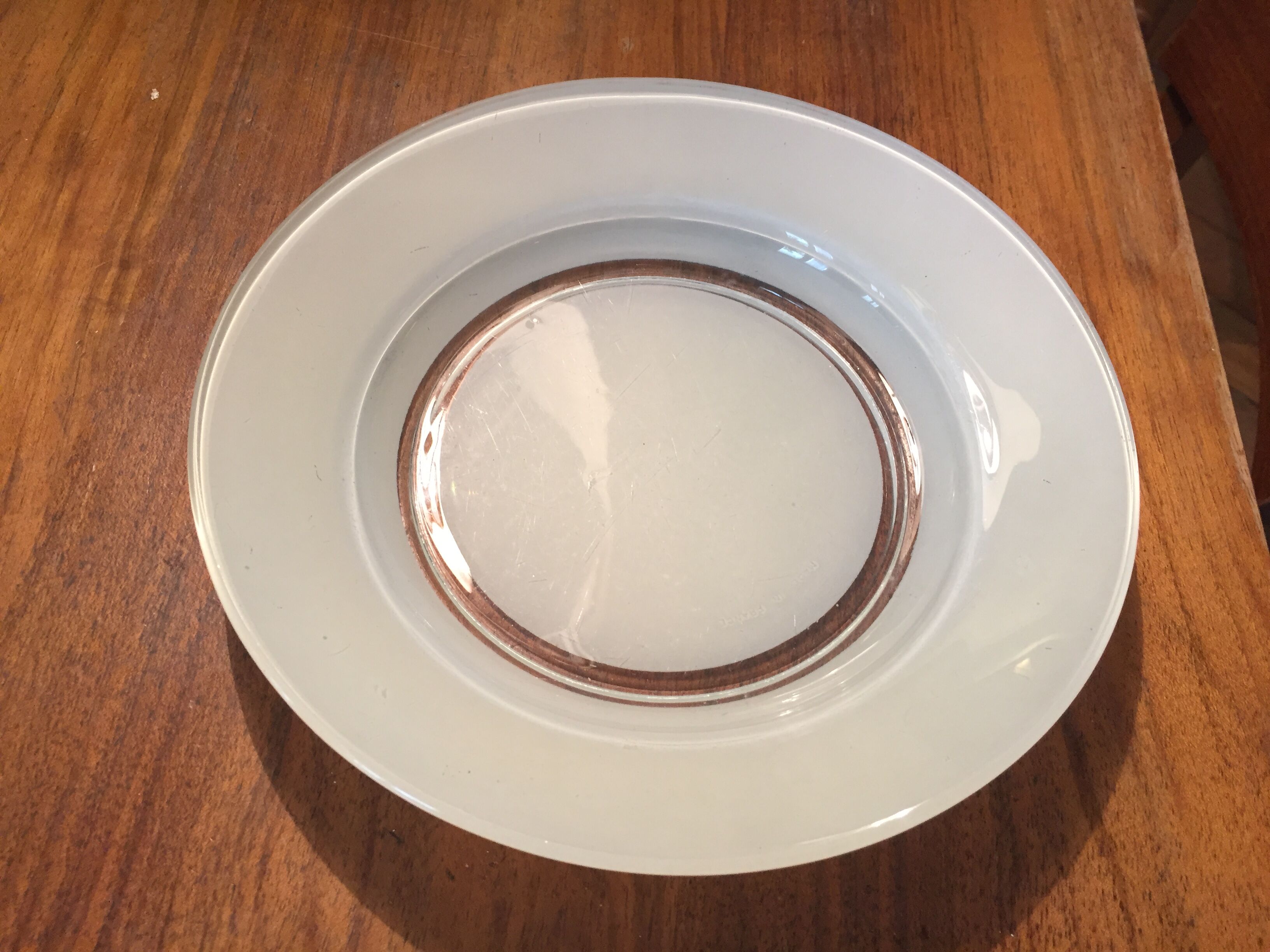 Lot of 11 deep plates of the 1950s