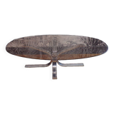 Oval coffee table 1970