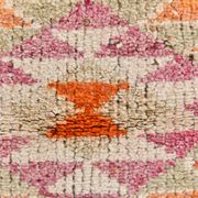 3x12 Soft Orange & Pink Handwoven Geometric Pattern Turkish Runner,87x352Cm