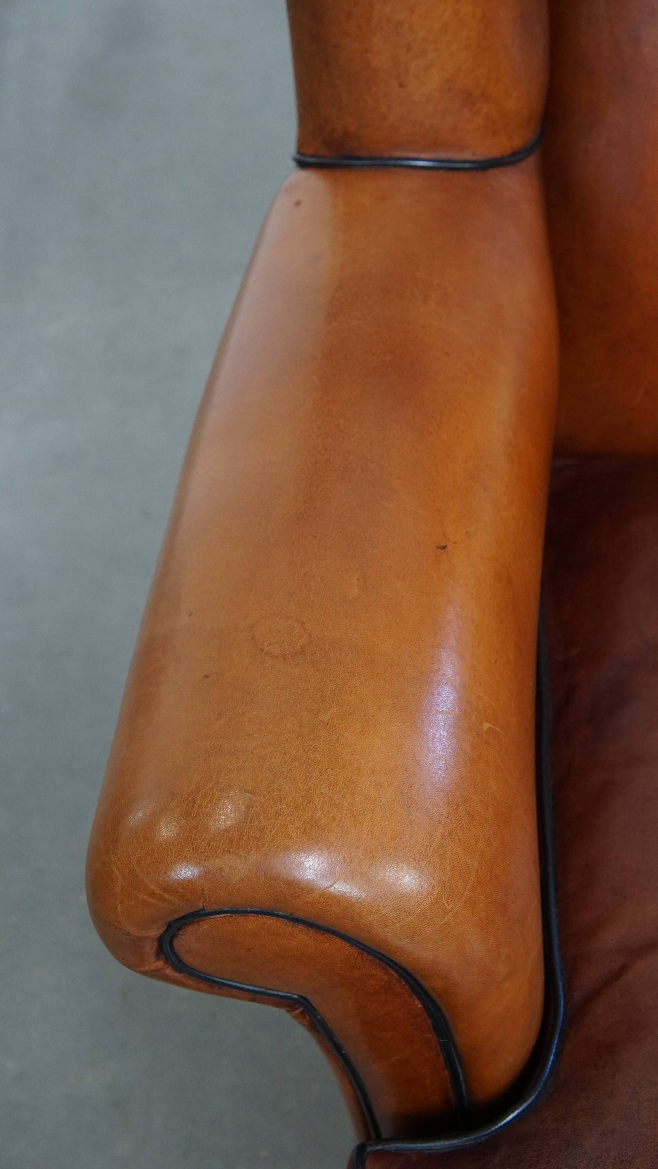 Sheepskin Wingback Chair