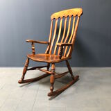 English Windsor rocking chair from the early 1900s
