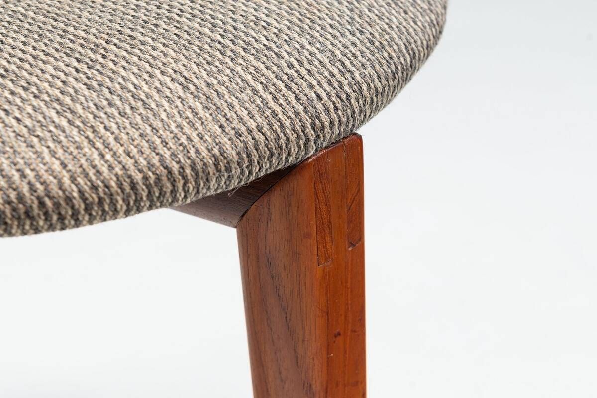 Erik Andersen & Palle Pedersen T-chair model 68 in teak Randers Denmark 1960