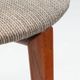 Erik Andersen & Palle Pedersen T-chair model 68 in teak Randers Denmark 1960