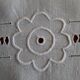 Old linen tablecloth