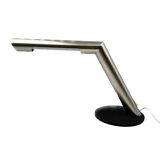 Lampe de bureau de l’ère spatiale de Nanda Vigo pour Arredoluce, Milano Italie, années 1970