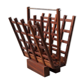 Porte-revues bois vintage