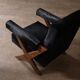Paire de fauteuils lounge à jambes en X de Pierre Jeanneret, Chandigarh années 1960.