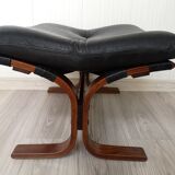 Norwegian Siesta Lounge Chair Ottomane by Ingmar Relling for Rybo