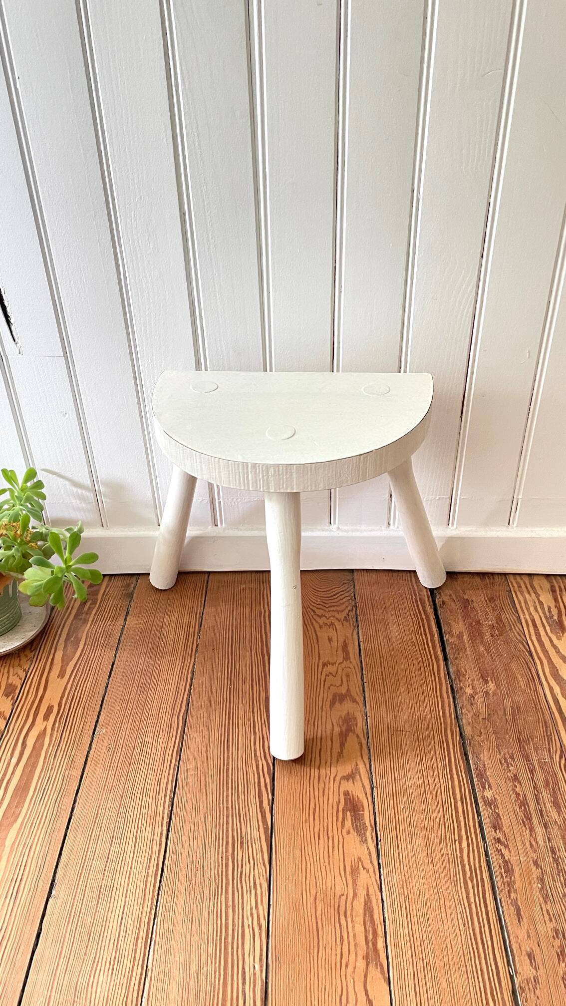 Vintage tripod stool