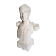 white plaster bust Albert king of the Belgians