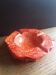 Red alabaster ashtray
