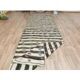 1970s Vintage Turkish Handmade  Beige Brown Kilim Runner Rug 138x460