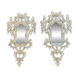 Pair C19th Continental Wall Mirrors