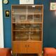 Vitrine bibliothèque années 70