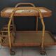 1950s bar chariot - ceramic tray from saint amand