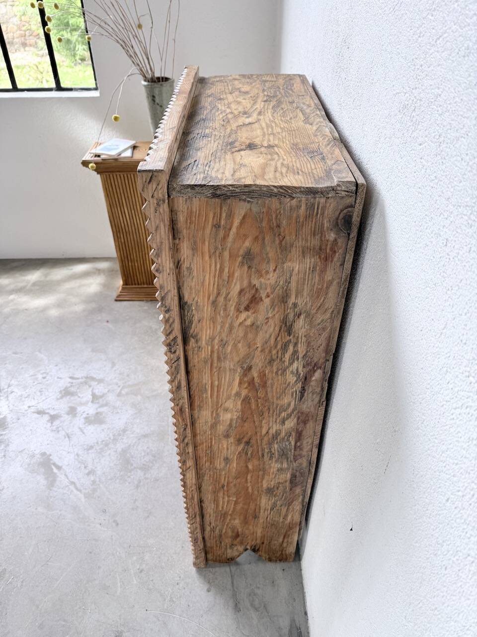 Small cabinet in folk art style