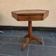 Table d'appoint guéridon vintage en bois de qualité ancien