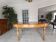Louis Philippe style table in solid cherry wood