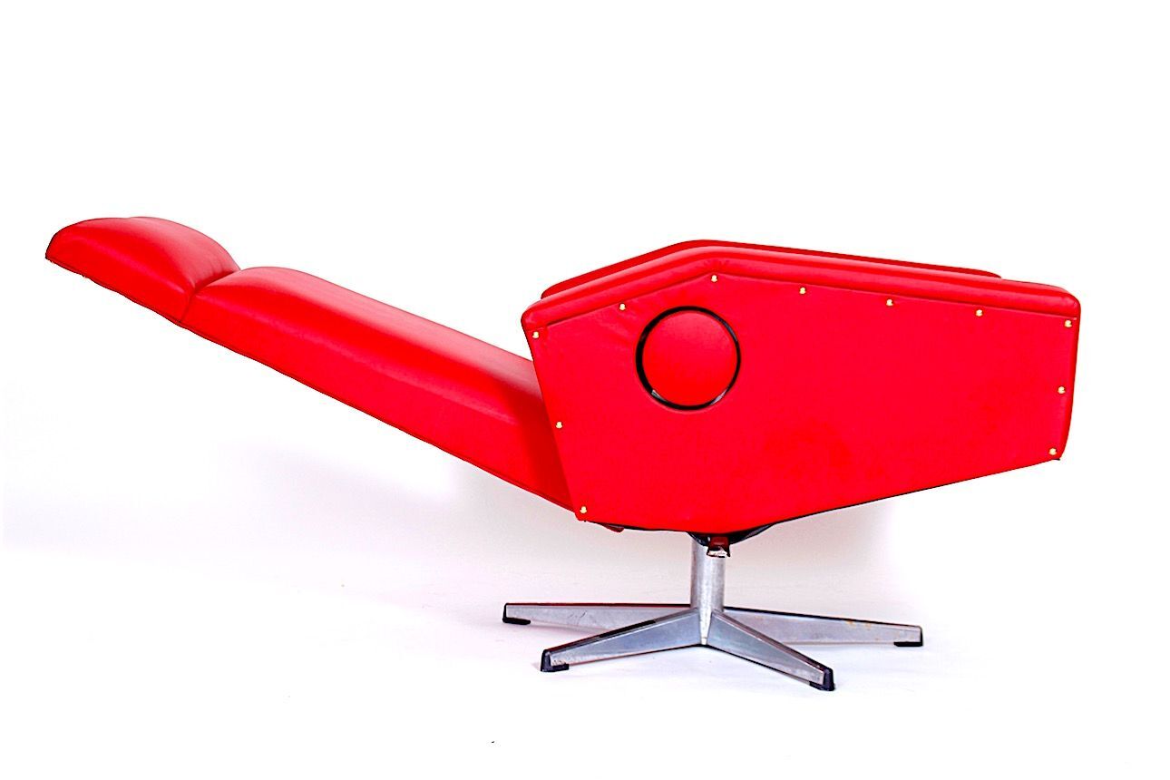 Armchairs vintage adjustable 1970 s