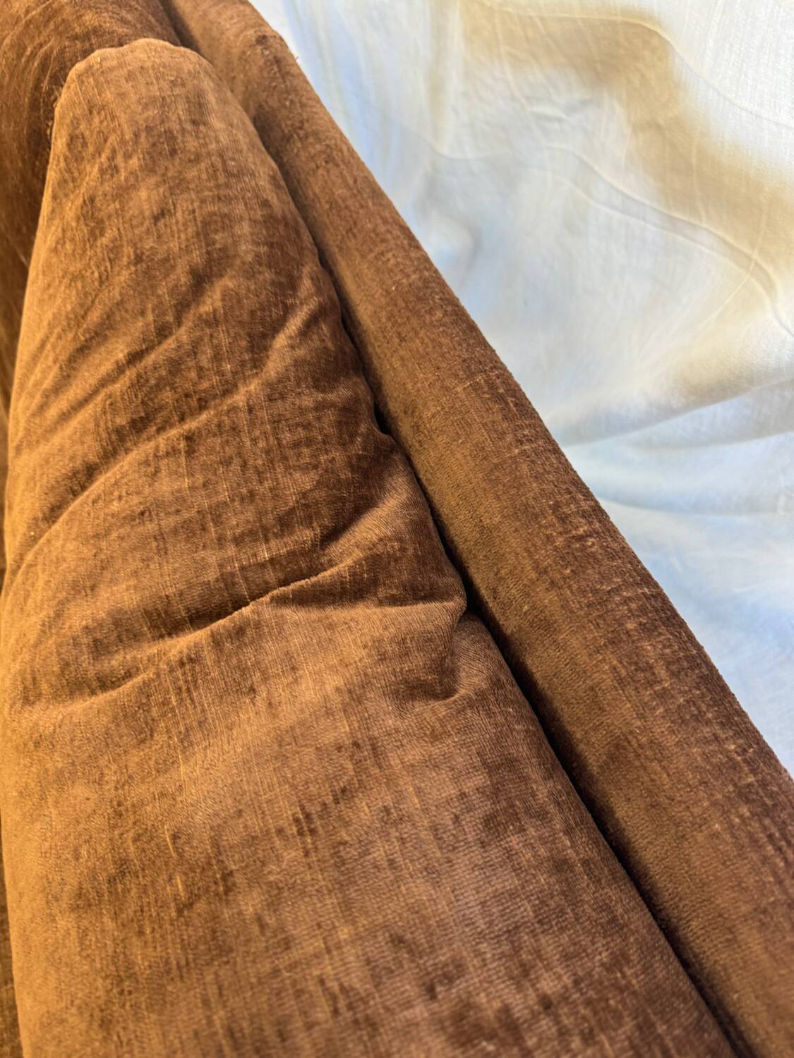 Roche Bobois velvet sofa 70s