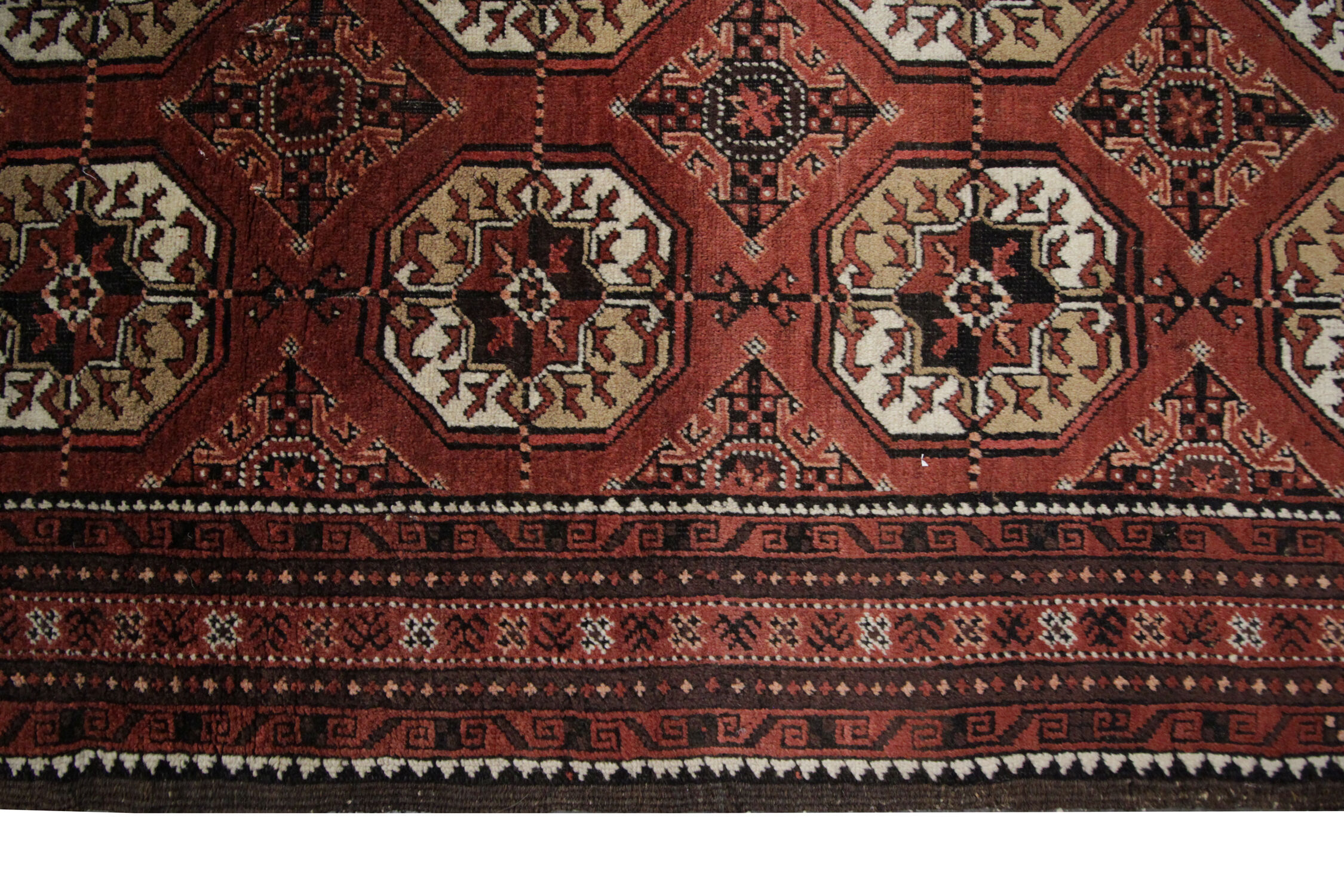 Turkmen handmade wool persian rug- 97x175cm