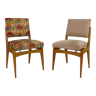 Pair of chairs Mid-Century Modern, France, circa 1950