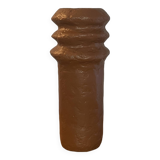 Brown pio vase