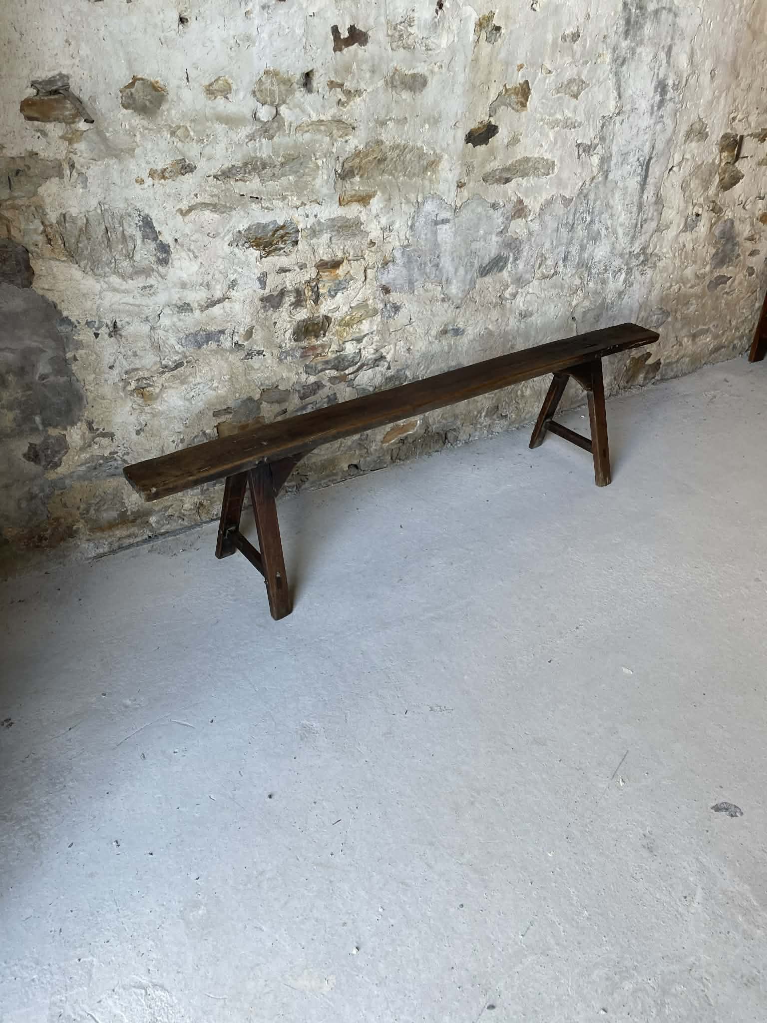 Old wooden bench – 185 cm long