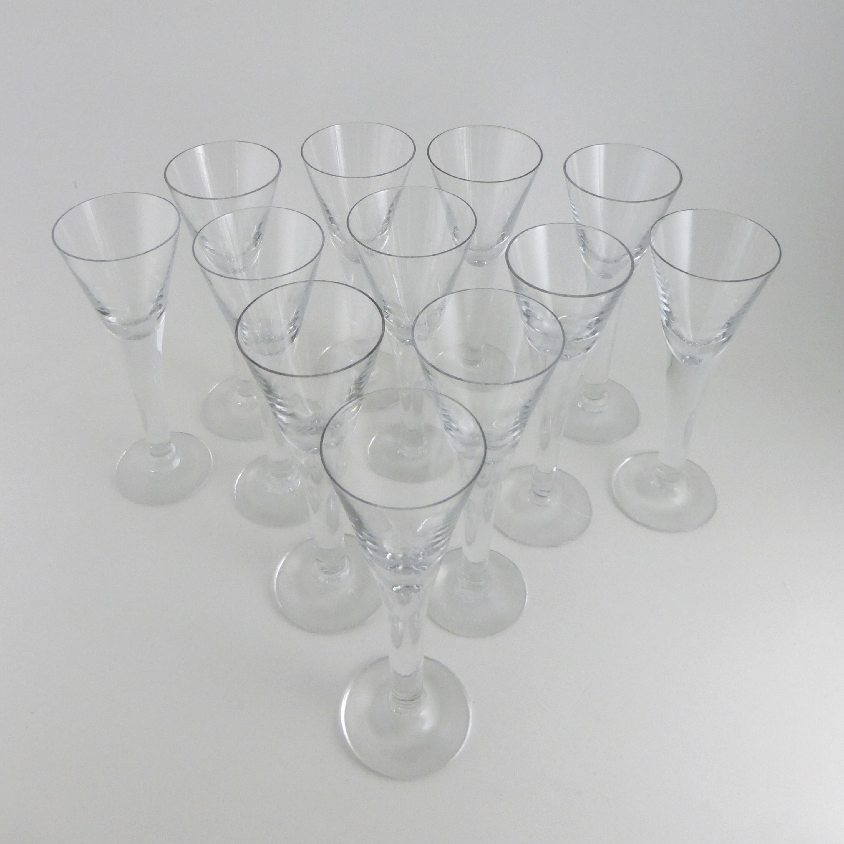 Following Snaps glasses - sign Piersson-Melin - Boda - Mid-1970's