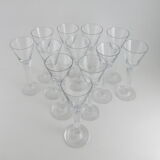 Following Snaps glasses - sign Piersson-Melin - Boda - Mid-1970's