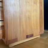 Articulated desk 1950-1960 solid pine