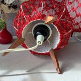 Bedside lamps compass feet fifties - rare