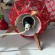 Bedside lamps compass feet fifties - rare