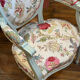 Louis XVI medallion armchair – traditional upholstery
