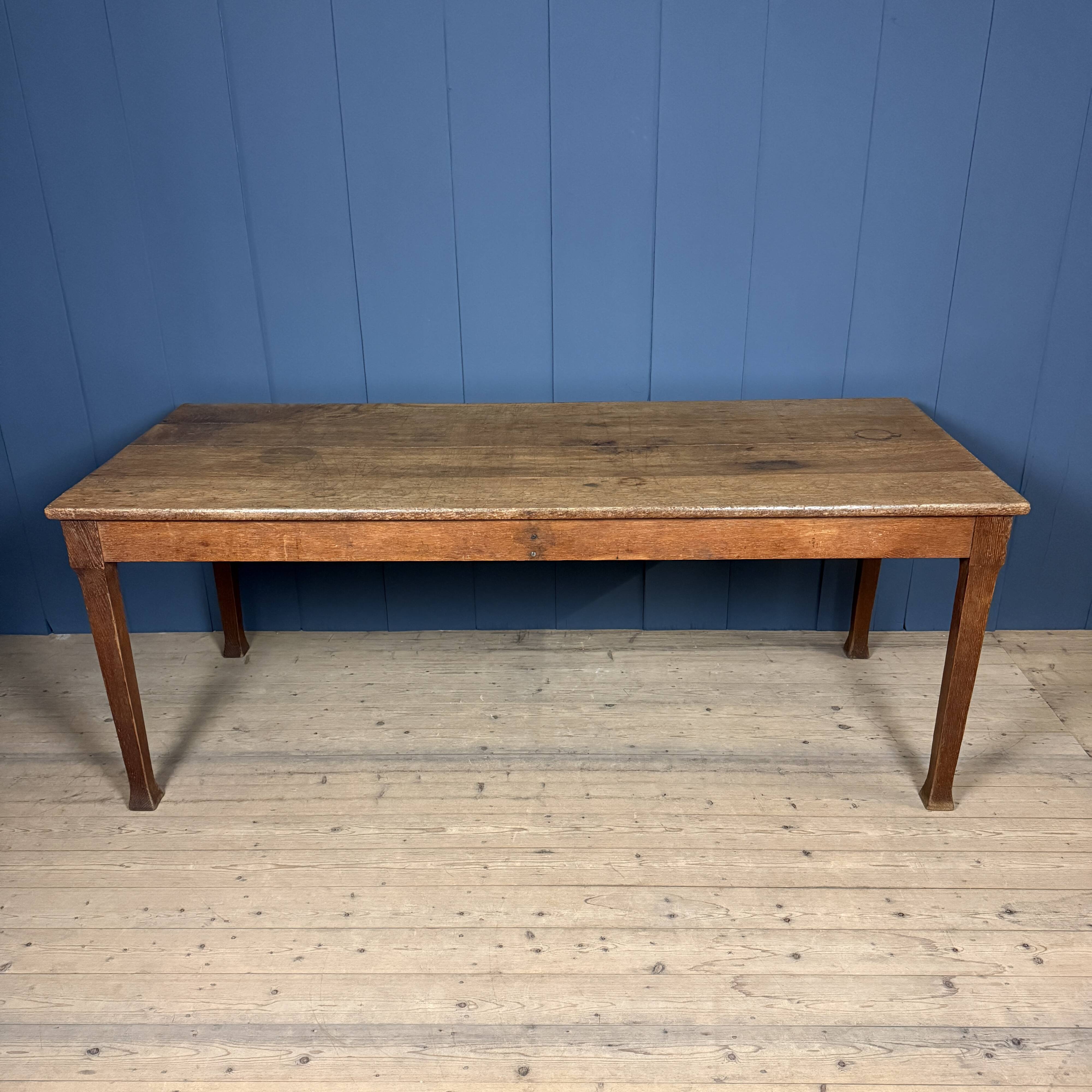 German oak coffee table
