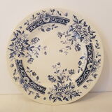 Compotier ceramic decoration flowers