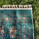 Modern rug with traditional Eastern patterns available for delivery only.
