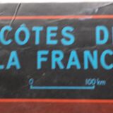 school poster mdi 1964 the seine and its tributaries /coast of France